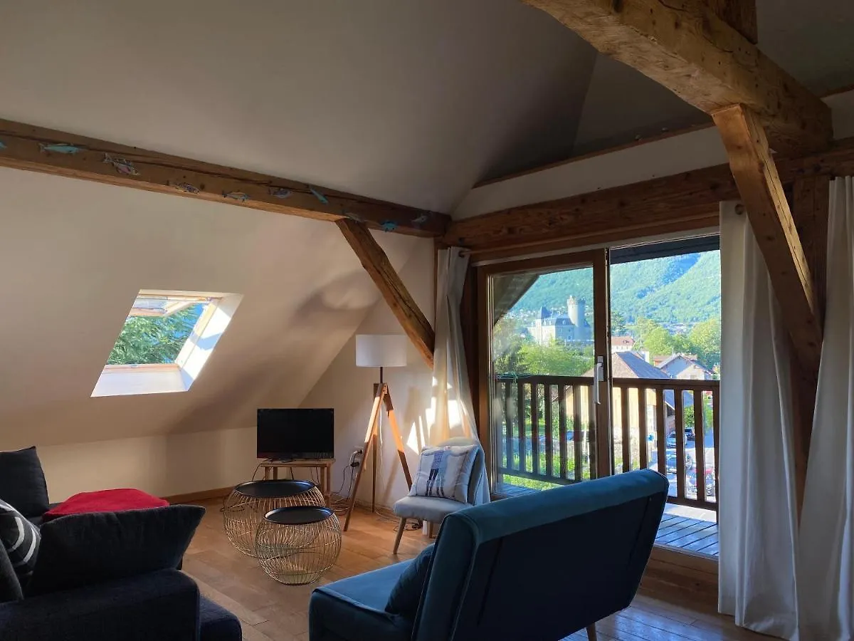 Top Floor Duplex With Private Beach Дюэн Франция